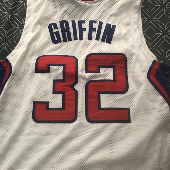 NBA ON COURT ADIDAS LA CLIPPERS 2011 BLAKE GRIFFIN JERSEY - Picture 2 of 3